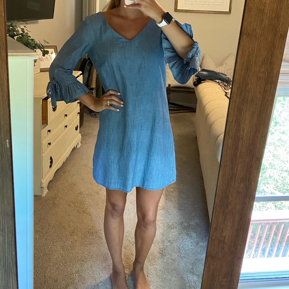 Denim dress